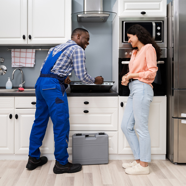 can you provide an estimate for cooktop repair before beginning any work in Bryson City